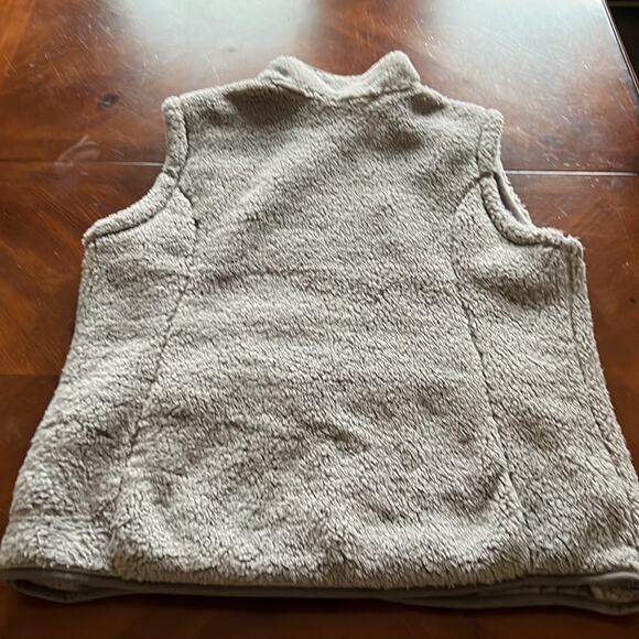 Free Country Size L Gray Fleece Zip Front Vest Outdoor Winter Gorpcore - Picture 7 of 12